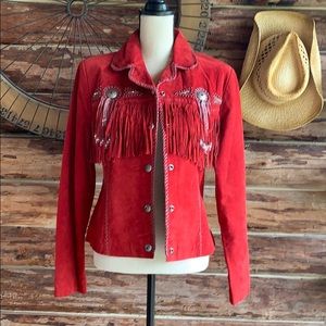 🔥FINAL SALE Scully Suade Jacket